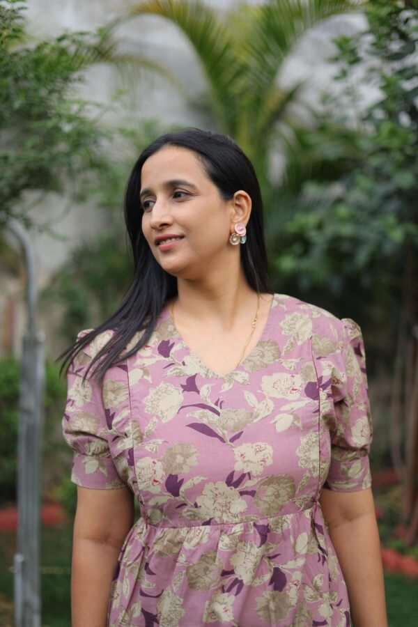 Blush Botanica Maternity & Nursing Dress - Image 3