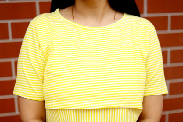 Lemon Light Nursing Blouse - Image 5