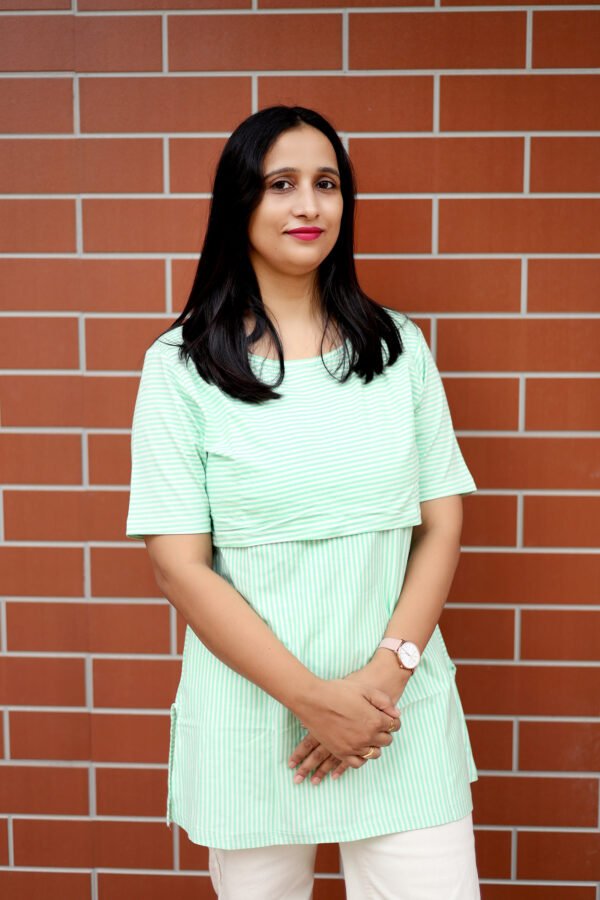 Mint Ease Nursing Blouse - Image 2