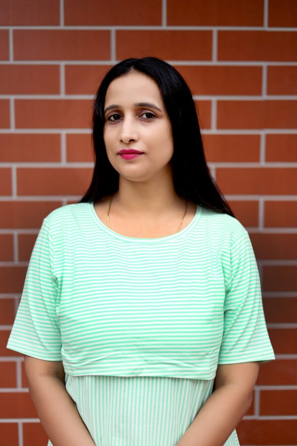 Mint Ease Nursing Blouse - Image 4
