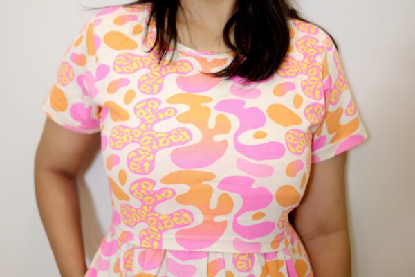 Sunset Bloom Nursing Maxi Dress - Image 4