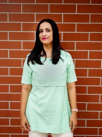 Mint Ease Nursing Blouse