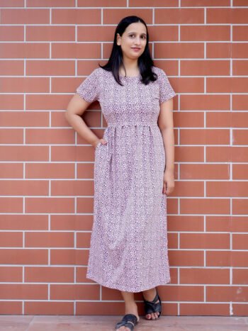 Wild Whisper Maternity Dress